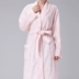 Áo choàng tắm áo choàng ngắn nữ mùa hè khăn bông nguyên liệu mùa xuân và mùa thu người lớn tay áo thấm tắm Nhật Bản phong cách áo tắm mỏng phần