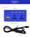 Biến tần xe 12 V đến 220 V hộ gia đình chuyển đổi điện đa năng - Âm thanh xe hơi / Xe điện tử loa sub ô tô Âm thanh xe hơi / Xe điện tử