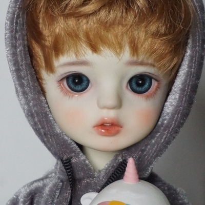 taobao agent [Guancang] BJD-1/6 homemade head-whale cub (SD doll similar genuine) Unicorn Whale