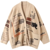 Бархатная куртка, зимний кардиган, популярно в интернете, V-образный вырез, длина миди