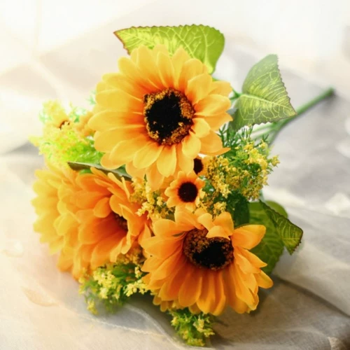 Симуляция цветочных пучков маленький донг Osmanthus поддельные цветы поддельные цветы Inspiper ins picnic picnic photography pops, чтобы сделать снимки