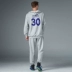 Tide thương hiệu Warriors Curry Durant đào tạo bóng rổ áo len nam trùm đầu Châu Âu và Mỹ đường phố hip hop loose hip-hop áo len kiểu hàn quốc cực đẹp Áo len