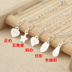 Chuỗi mở rộng bạc 925 chuỗi phụ kiện DIY đeo vòng cổ vật liệu không dây sterling bạc chuỗi điều chỉnh chuỗi - Vòng đeo tay Clasp vòng trầm Vòng đeo tay Clasp