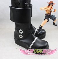 Аниме One Piece Portcas D Ace Cosplay Shoes Fire Fighter Cospaly Shop Shoes
