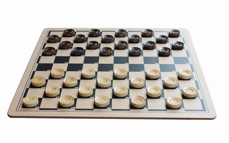 专业比赛木质100格 64格2用国际跳棋套装培训棋送备用子