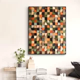 Сплошная деревянная бревенчатая дерево 3D Трехмерное крыльцо диван диван