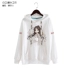 Zhaiman 2019 mùa đông chính thức ban phước cho Huacheng Xie Lian in áo len hoodie cộng với nhung quần áo ngoại vi hai chiều - Carton / Hoạt hình liên quan