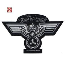 Липучка для пододеяльника motorhead摩托头乐队官方原版异形 摇滚重金属布标布贴patch