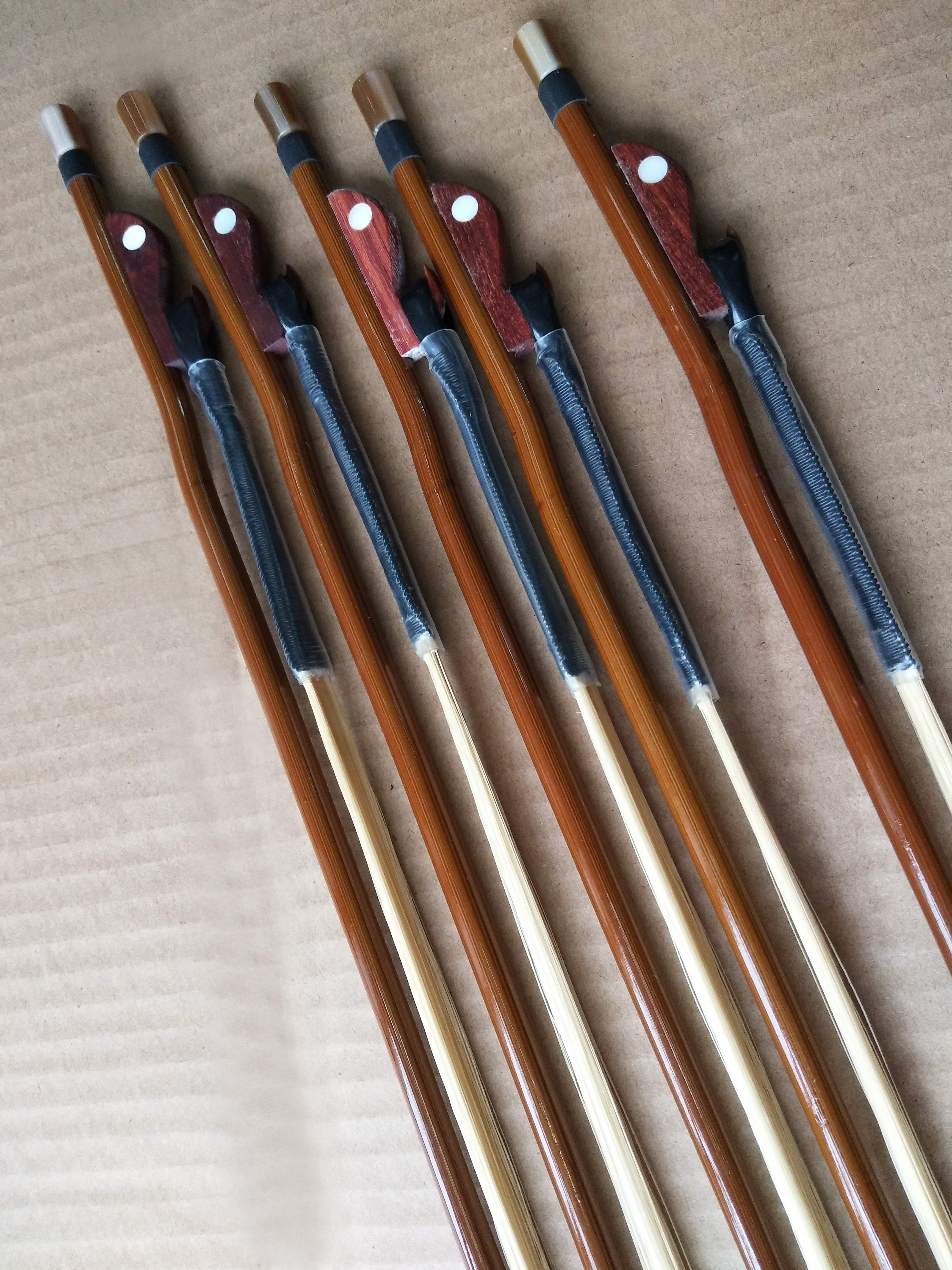 精品民族拉弦乐器配件84公分无节二胡弓一级白马尾精品胡琴弓