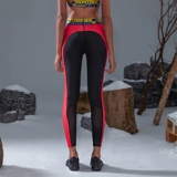 Эластичный комбинезон, спортивные быстросохнущие штаны для спортзала, леггинсы, в обтяжку, для бега