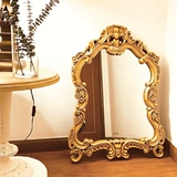 Европейское зеркальное зеркало в ванной комнате зеркало антикварная заправка зеркало зеркало туалетная туалетная ванная зеркало Стена -пришельцы, пришельцы, ktv ktv