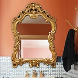 Европейское зеркальное зеркало в ванной комнате зеркало антикварная заправка зеркало зеркало туалетная туалетная ванная зеркало Стена -пришельцы, пришельцы, ktv ktv