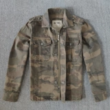 Осенняя камуфляжная тактическая дышащая куртка для отдыха, износостойкая рубашка, в американском стиле, увеличенная толщина