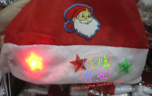 Детская мигающая рождественская шапка, батарея для пожилых людей для раннего возраста