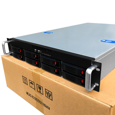 Сервер e5超微双路万兆无盘准系统服务器 8盘位热拔插 网吧云办公存储nas