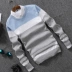 Mùa thu đông mới áo len nam nam phiên bản Hàn Quốc của áo len cổ cao cộng với nhung dày ấm áp xu hướng áo len áo nam Áo len cổ tròn