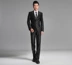 Bộ đồ công sở nam 2018 Suit Wedding Dress Glossy Suit Hàn Quốc Slim Casual nhăn - Suit phù hợp