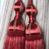 Шарики для ремня занавеса/шарики для галстука, висящие веревки шарики висящие шипы/доступные цветы галстука Связанные декоративные шарики