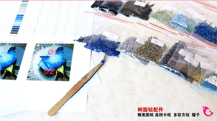 Сверкающие картины своими руками из алмазных граненых наклеек!