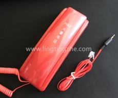 пожарный телефон 厂家直销通用消防电话机火警电话分机fire火灾报警系统电话机分机