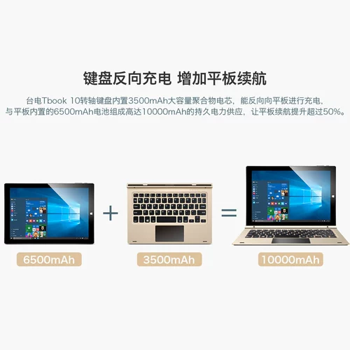 Taipower TBook10S клавиатура двойная -систем