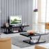Kính cường lực bàn cà phê tủ TV đặt kết hợp nội thất phòng khách hiện đại tối giản thời trang căn hộ nhỏ sơn mẫu giường gỗ đẹp Bộ đồ nội thất