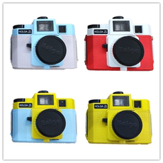 LOMO камера 香港胶片复古相机holg120胶卷gcfn军绿色漏光大师内置闪光灯包邮