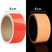 N 4 см шириной*3 метра длиной серебряный красный