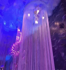 Занавески для дверей 4米高5米高6米高8米高线帘酒店婚庆超市大卖场加高定制线帘