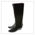 Giày độc quyền dành cho nữ độc quyền Giày cao gót nữ Giày cao gót châu Âu và châu Mỹ Màu đen bóng - Rainshoes
