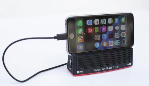 Focusrite Itlet Pocket Stereo и гитарный вход iPhone Pocket Audio interface