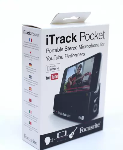 Focusrite Itlet Pocket Stereo и гитарный вход iPhone Pocket Audio interface