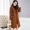 Áo khoác len lông cừu dài phần 2017 mùa đông mới phiên bản Hàn Quốc của phụ nữ áo len dày - Áo Hàn Quốc mẫu áo măng tô nữ đẹp 2019