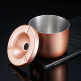 Пепельница для гостиной для офиса, креативная трендовая воронка из нержавеющей стали, защита при падении