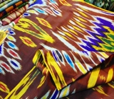Новый продукт ткань Узбекская характеристика шелковой шелковой шелковый шелк ширина шириной 80 см,