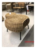 Ikea Wuxi Ikea Onemic Boicking Gamhut Storage Stool Stool Stool Стул для смены обувного табурета Rattan.