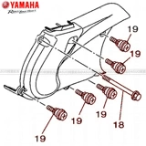 Yamaha Qiao i125 Новый Fuxi AS125 Eagle 125 Крышка крышки коробки для трансмиссии 125