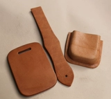 Зажигалка, кожаный чехол ручной работы, Италия, воловья кожа