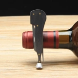 Черная древесина из нержавеющей стали Санхейн одна гладкая сталь -стальная сталь 3 -1 -1 нож для дымового ножа металлический проход