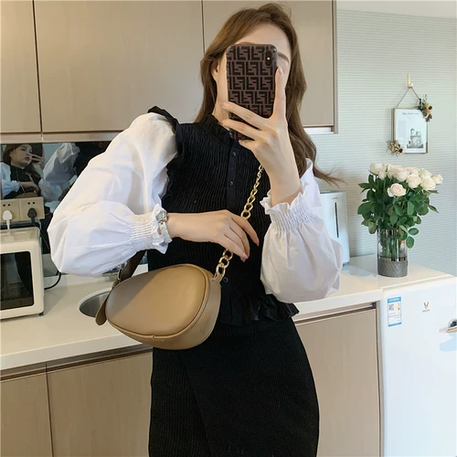 Универсальная небольшая сумка, сумка через плечо, небольшая дизайнерская сумка на одно плечо, сумка подмышку, 2020