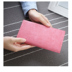2018 ví nữ phần dài ladies wallet Hàn Quốc phiên bản của các gói thẻ mỏng new mềm mặt ví nhỏ ví của phụ nữ ví nam cao cấp hàng hiệu Ví tiền