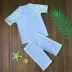 Xuất khẩu Áo tắm cho trẻ em Hàn Quốc ngắn tay chia 5 quần chống nắng cho bé gái lặn biển quần áo bơi - Bộ đồ bơi của Kid áo bơi trẻ em Bộ đồ bơi của Kid