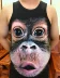 Ác ma nguệch ngoạc khỉ khỉ gorilla mồ hôi vest béo cỡ lớn nam tay ngắn áo thun họa tiết cá tính Lót