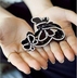 [Đặc biệt hàng ngày] Phụ kiện tóc Cung đôi và Kim cương Kẹp vòi phun trung bình rhinestone Kẹp tóc Hàn Quốc zhuajia - Phụ kiện tóc kẹp tóc ngọc trai Phụ kiện tóc
