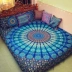 Phong cách quốc gia treo lớn câu lạc bộ yoga Ấn Độ nhà tấm thảm vải tấm khăn trải bàn tấm bạt Mandala tấm thảm Tapestry