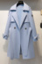 [Clears] 妃子 2018 mùa thu ánh sáng sang trọng retro tự canh tác khí áo dài áo gió Anh 1675QC blazer nữ đẹp Trench Coat