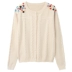 Áo len nữ của công ty Hengyuanxiang 2020 áo len mùa xuân mới ngắn mùa xuân và mùa thu nhỏ bên ngoài đan len - Áo len cổ chữ V