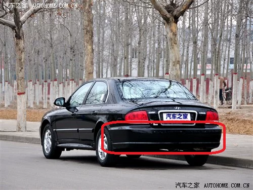 Подходит передний бампер и передняя губа для Hyundai Sonata (Beijing Hyundai) кожаный передний бампер, задний бампер кожаный, старый Sonata