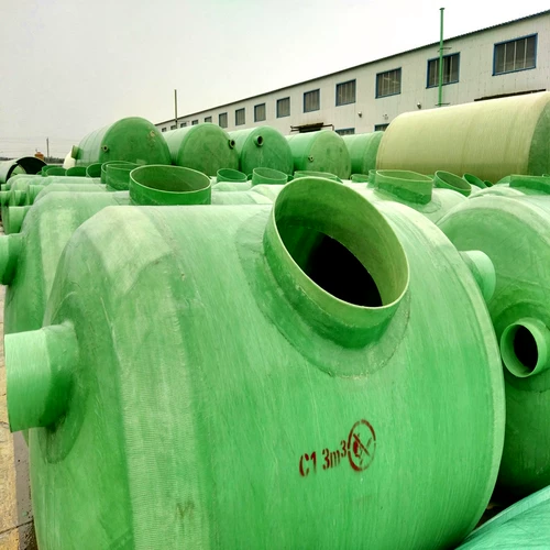 Стеклянный арматура септический резервуар