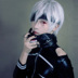 Tokyo Ghouls Jin Muyan COS trận phù hợp với căng da Cosplay tóc giả mặt nạ đầy đủ gửi mặt nạ quần áo cosplay Cosplay